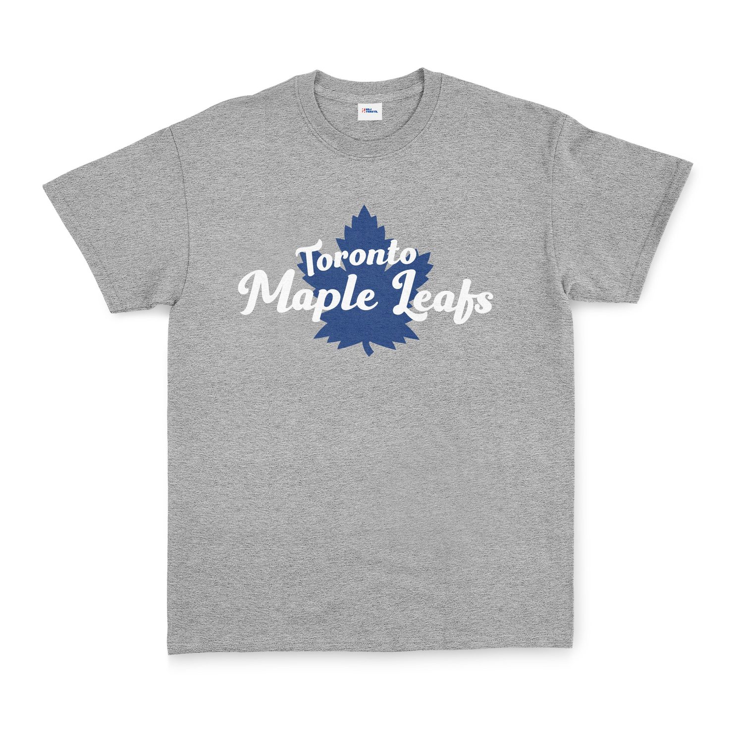 Toronto Maple Leafs Script Tişört M - Gri