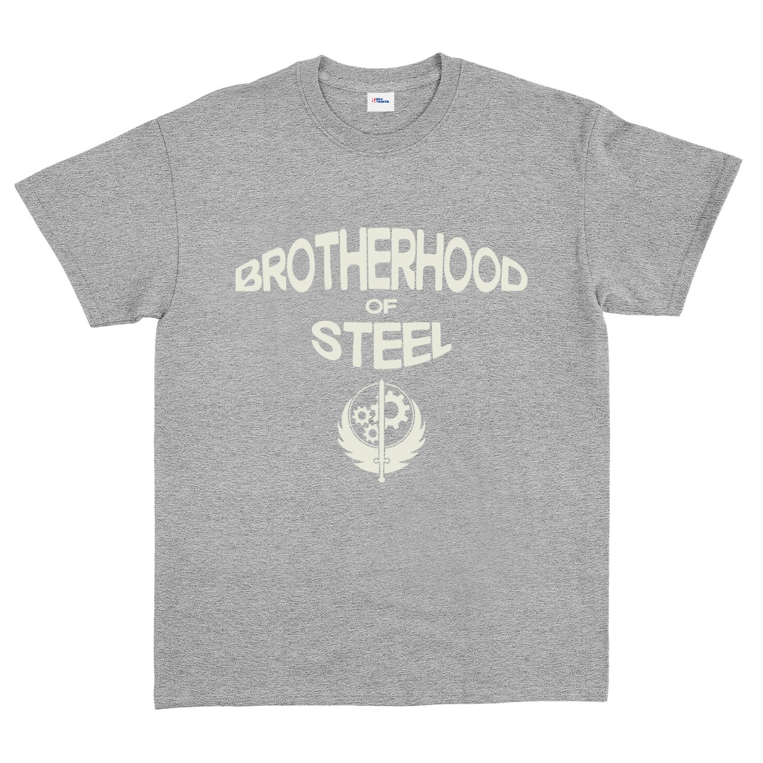 Brotherhood of Steel Tişört M - Gri
