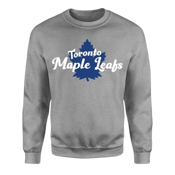 Toronto Maple Leafs Script Sweatshirt XL - Gri