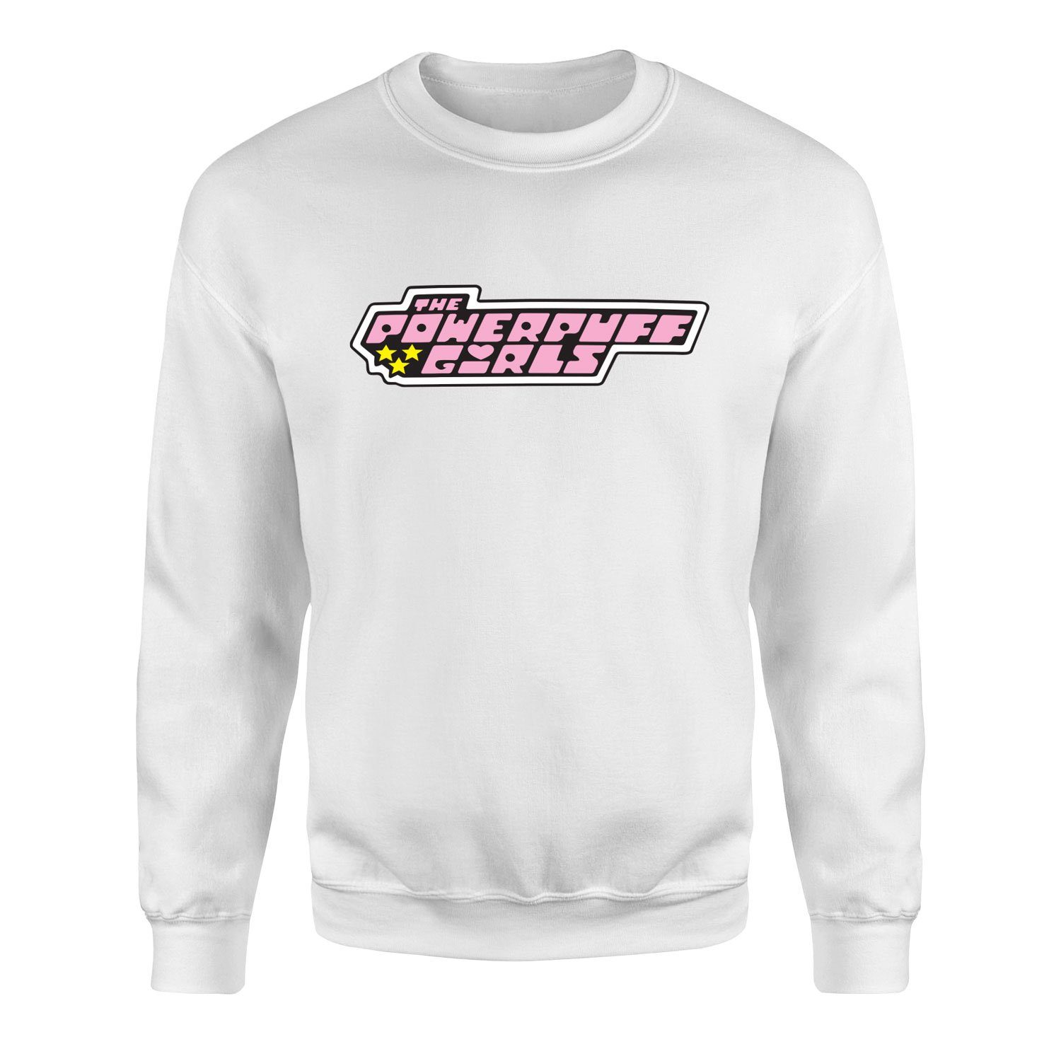 The Powerpuff Girls Sweatshirt L - Beyaz