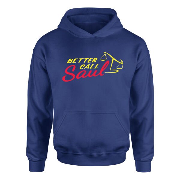 Better Call Saul Hoodie XL - İndigo Mavisi