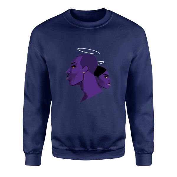 Kobe & Gigi Sweatshirt M - İndigo Mavisi