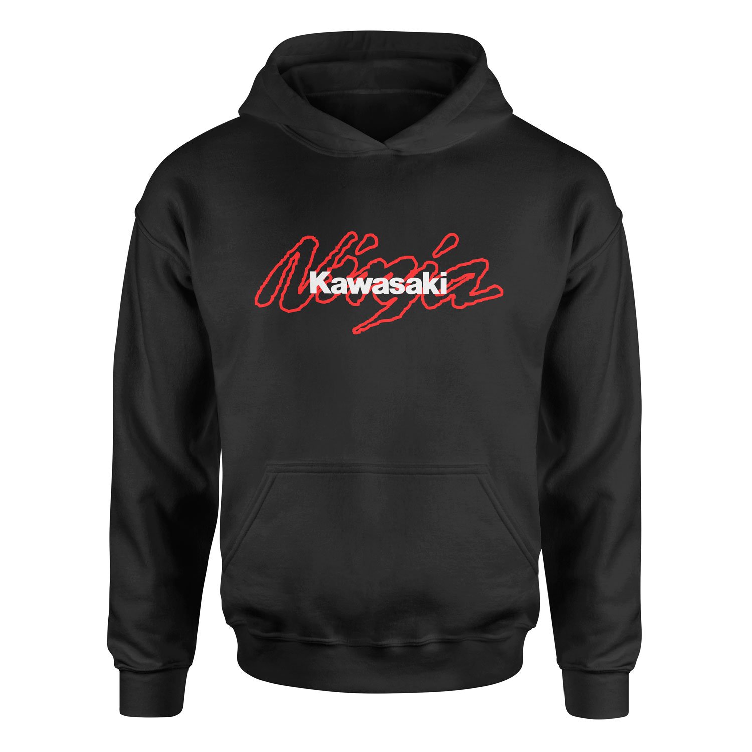 Kawasaki Ninja Power Hoodie M - Siyah