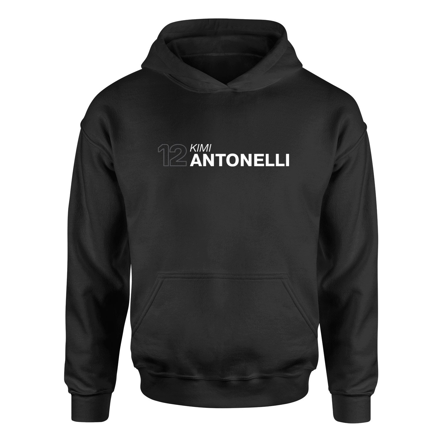 Kimi Antonelli 12 Hoodie XXL - Siyah