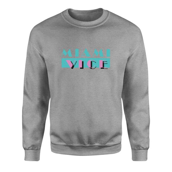 Miami Vice Sweatshirt S - Gri