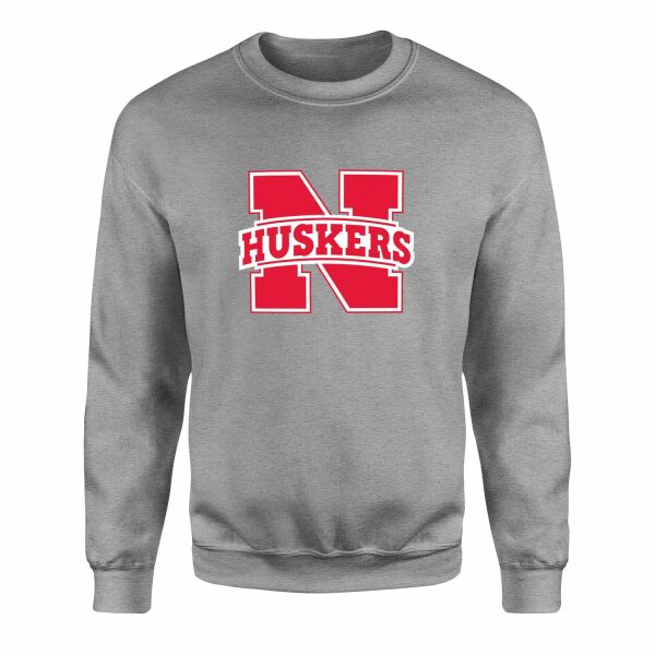 Nebraska Cornhuskers Sweatshirt S - Gri