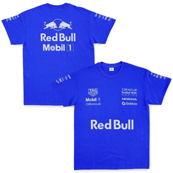 Oracle Red Bull Racing 25 SLVR Tişört L - Mavi