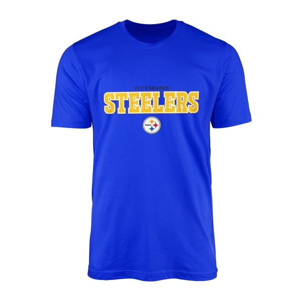 Pittsburgh Steelers B Tişört XL - Mavi