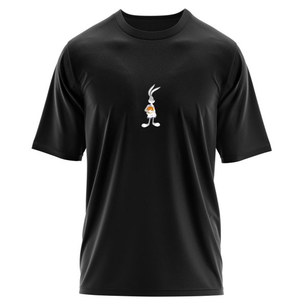 Bugs Bunny Space Jam Oversize Tişört S - Siyah