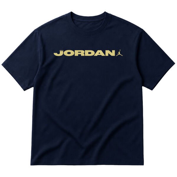 Air Jordan Soar High Oversize Tişört M - İndigo Mavisi