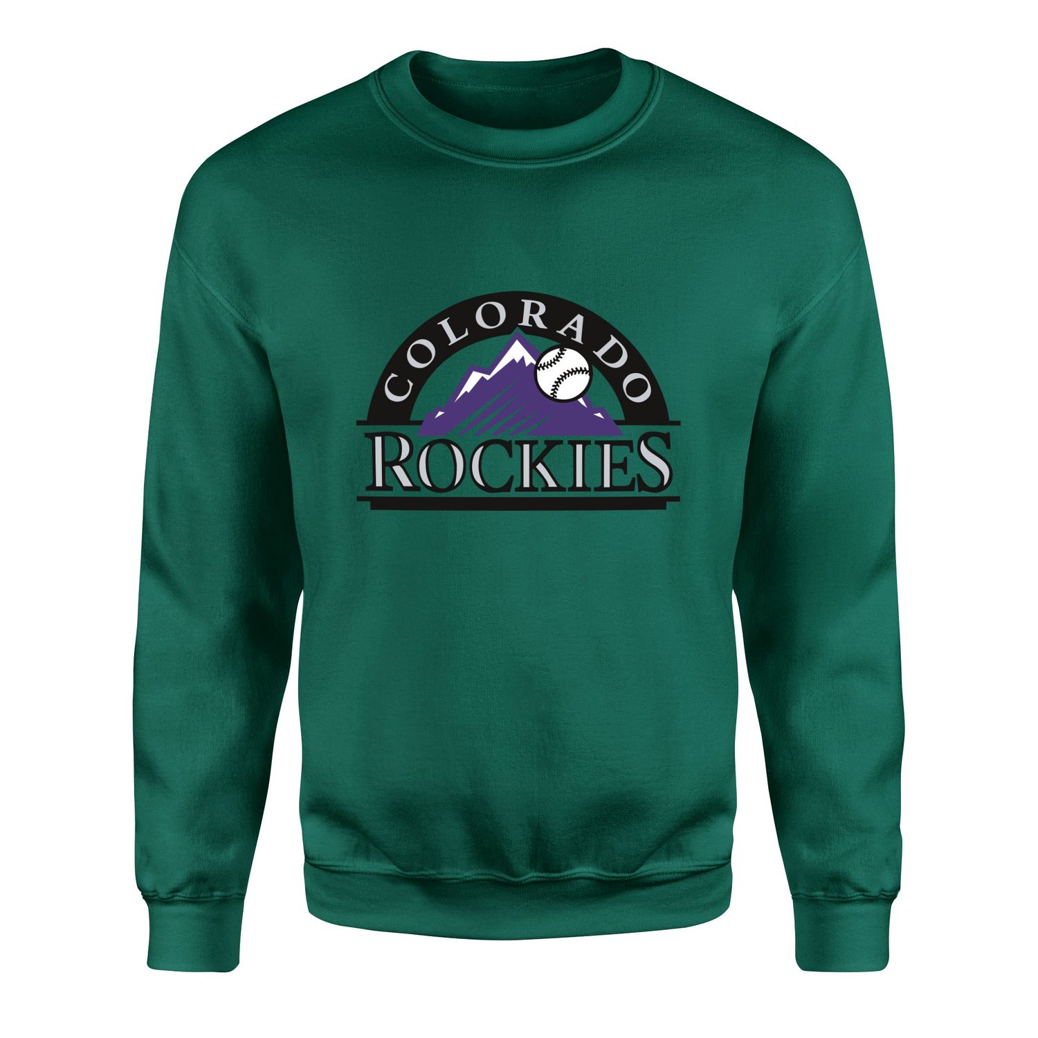 Colorado Rockies WL Sweatshirt L - Nefti Yeşili