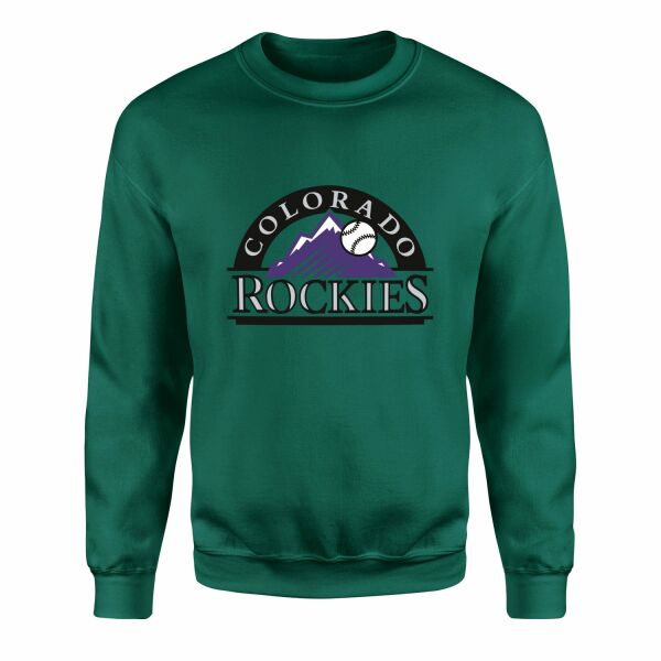 Colorado Rockies WL Sweatshirt L - Nefti Yeşili