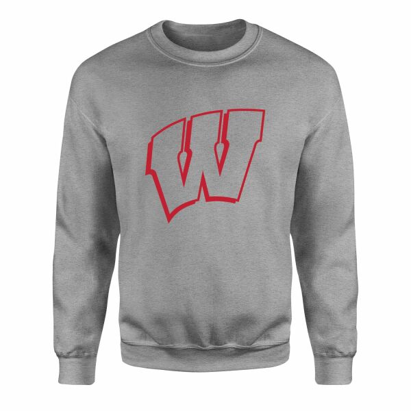 Wisconsin Badgers Sweatshirt XL - Gri