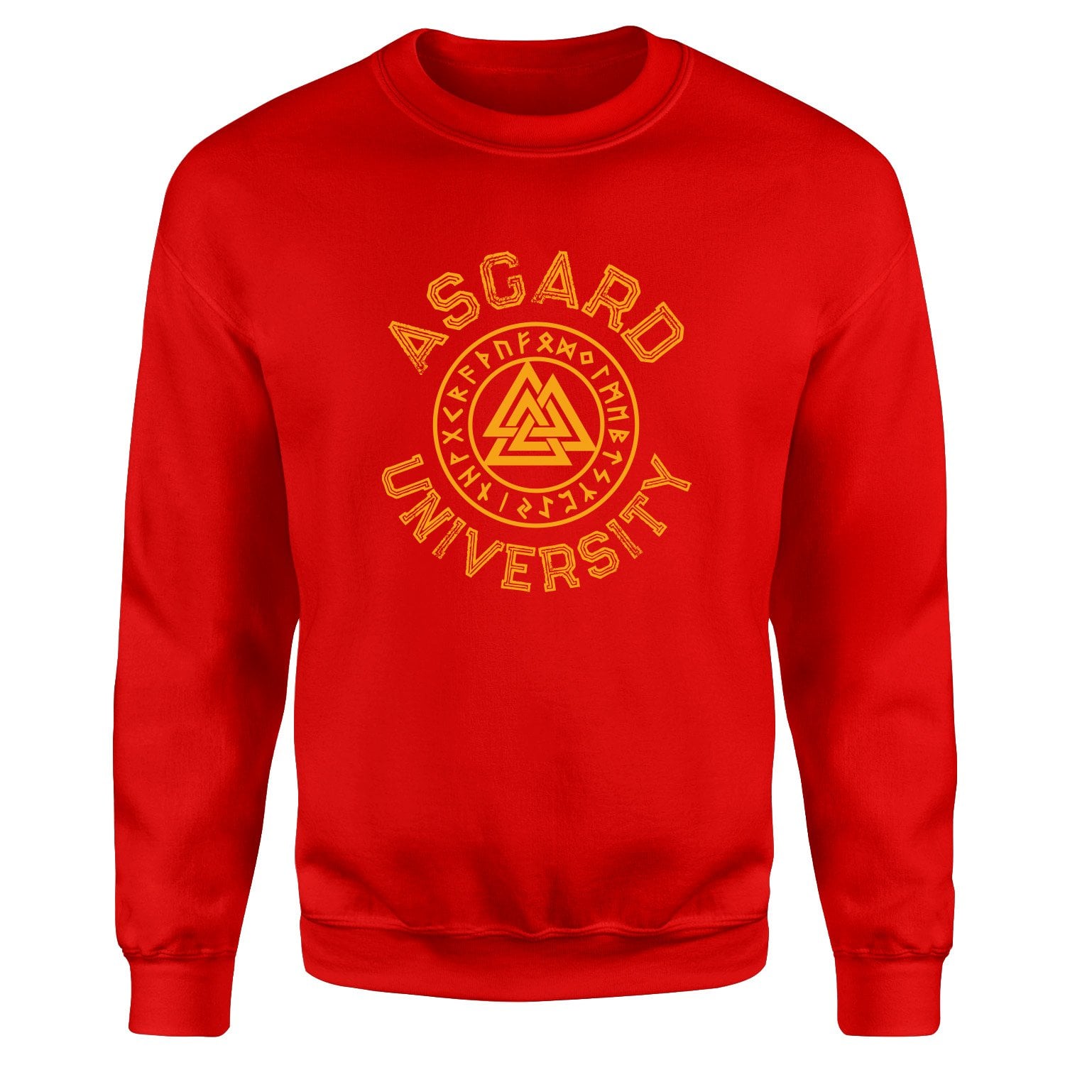 Asgard University Sweatshirt XL - Kırmızı