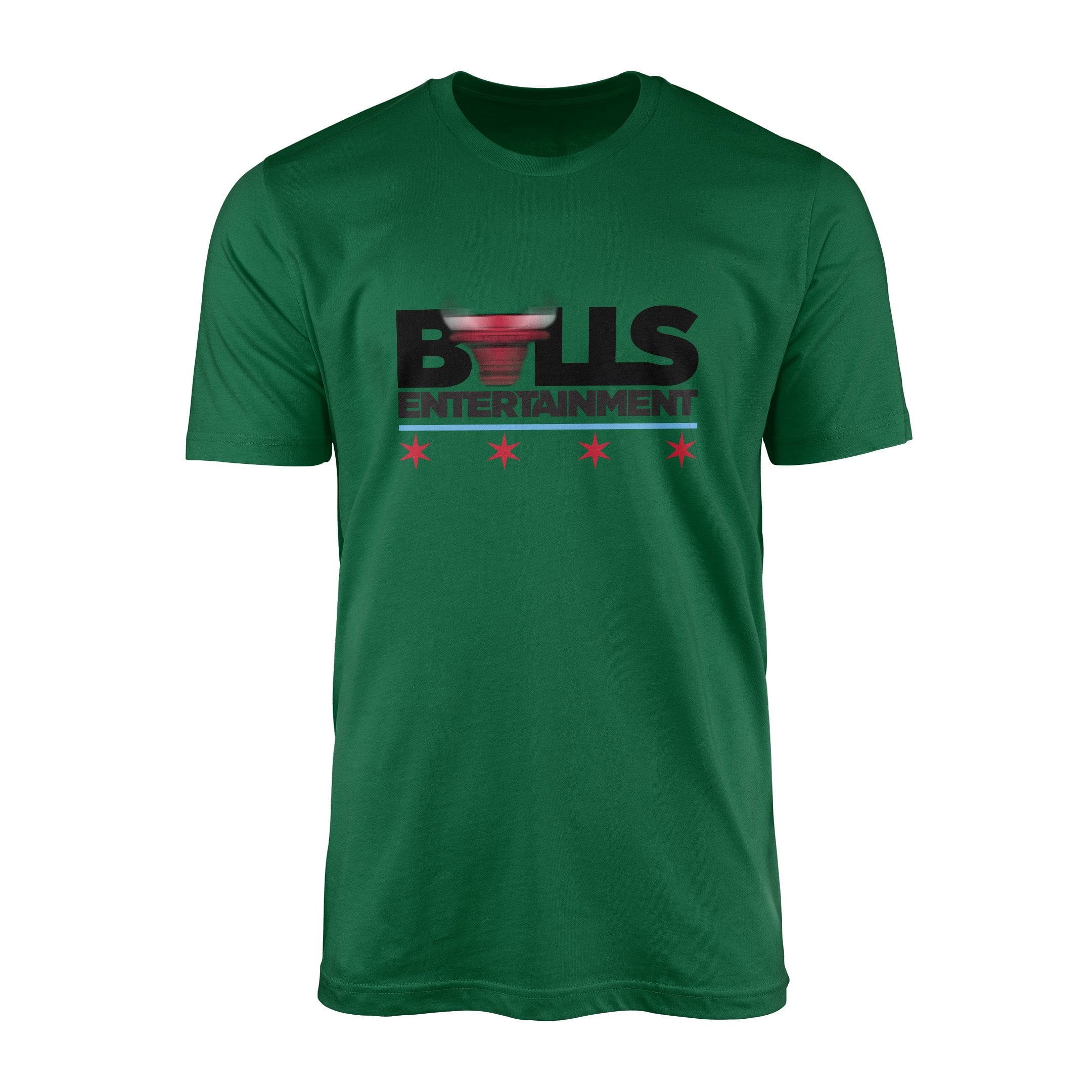 Bulls Entertainment Tişört S - Nefti Yeşili