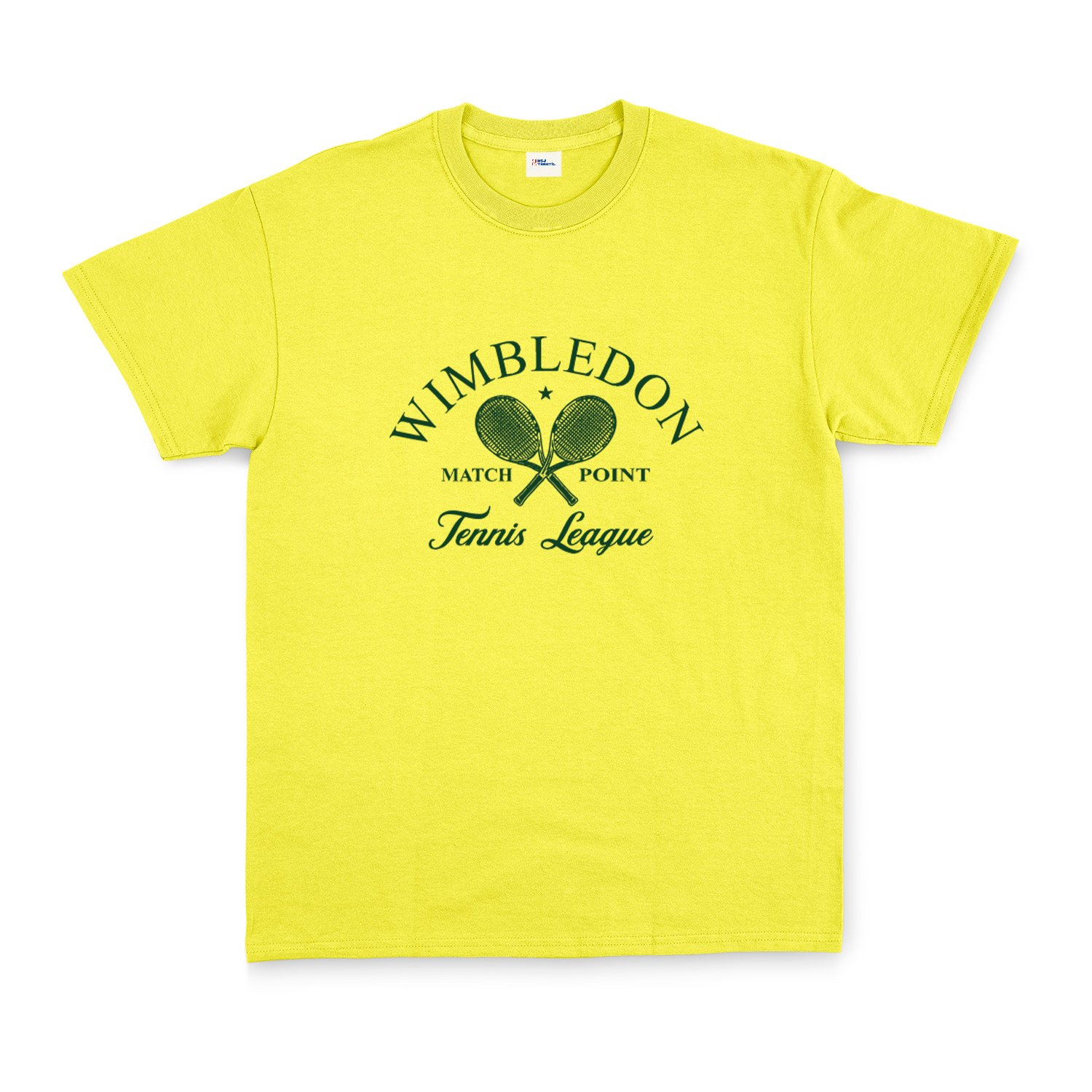 Wimbledon Match Point Tişört S - Sarı