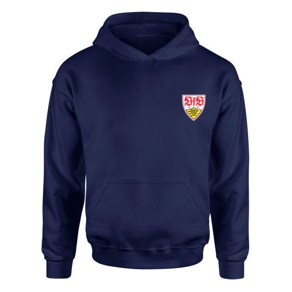 VfB Stuttgart Hoodie XL - İndigo Mavisi