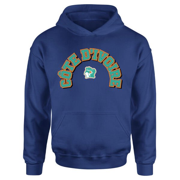 Fildişi Sahilleri 2026 Varsity Hoodie S - İndigo Mavisi