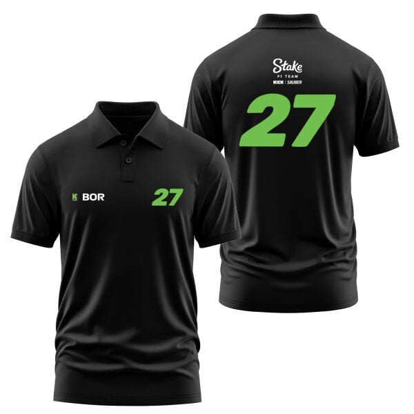 Gabriel Bortoleto 27 Driver Basic Polo Tişört
