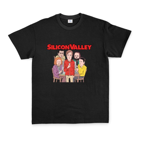 Silicon Valley Tişört XL - Siyah
