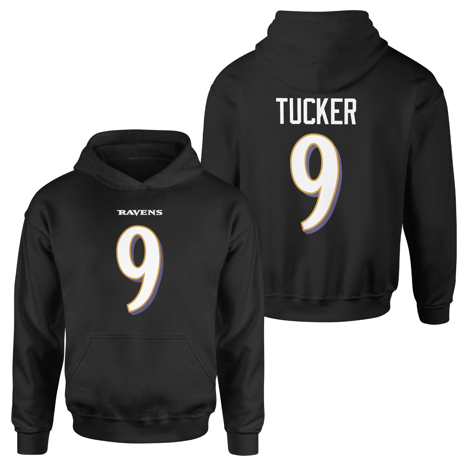 Justin Tucker Baltimore Ravens Hoodie