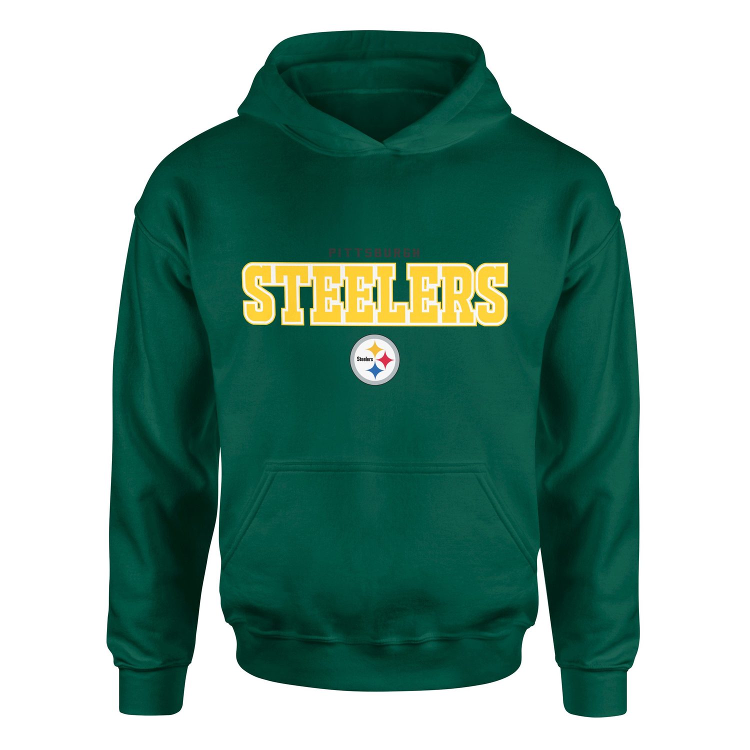 Pittsburgh Steelers B Hoodie XL - Nefti Yeşili