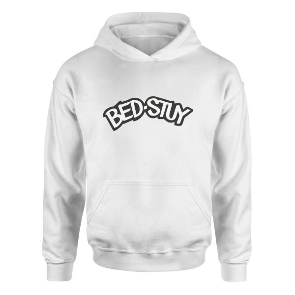 BED-STUY Hoodie XL - Beyaz