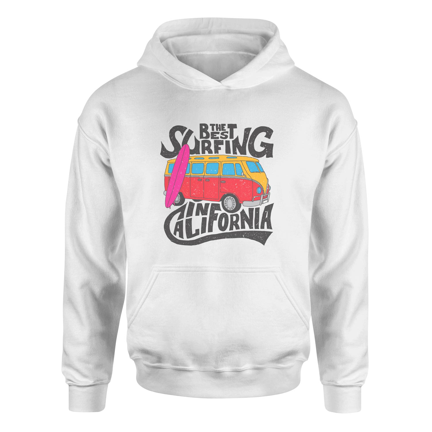 Surfing in California Hoodie