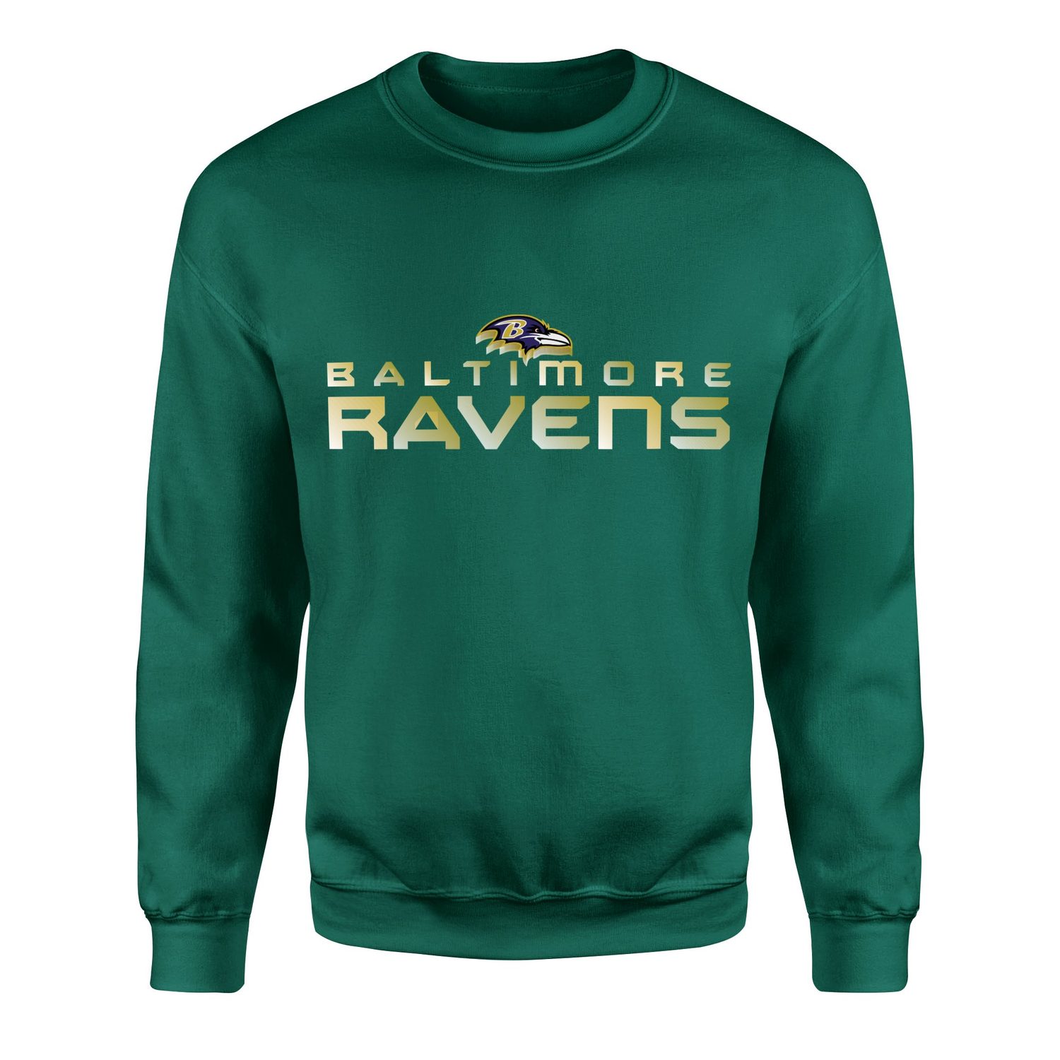 Baltimore Ravens Unleash the Ravens Sweatshirt M - Nefti Yeşili