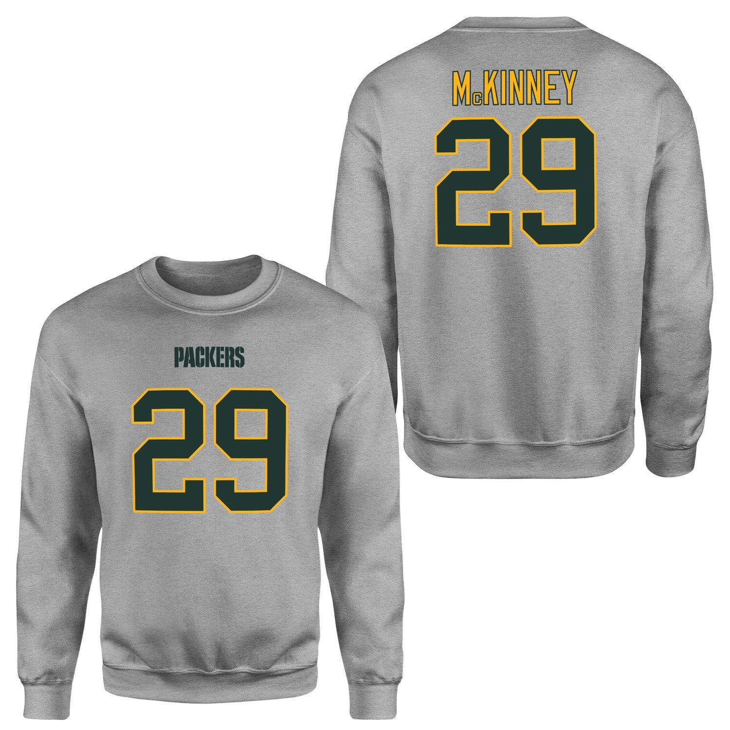 Xavier McKinney Green Bay Packers Sweatshirt L - Gri