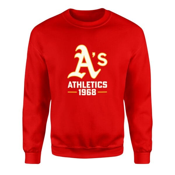 Oakland A’s 1968 Sweatshirt XXL - Kırmızı