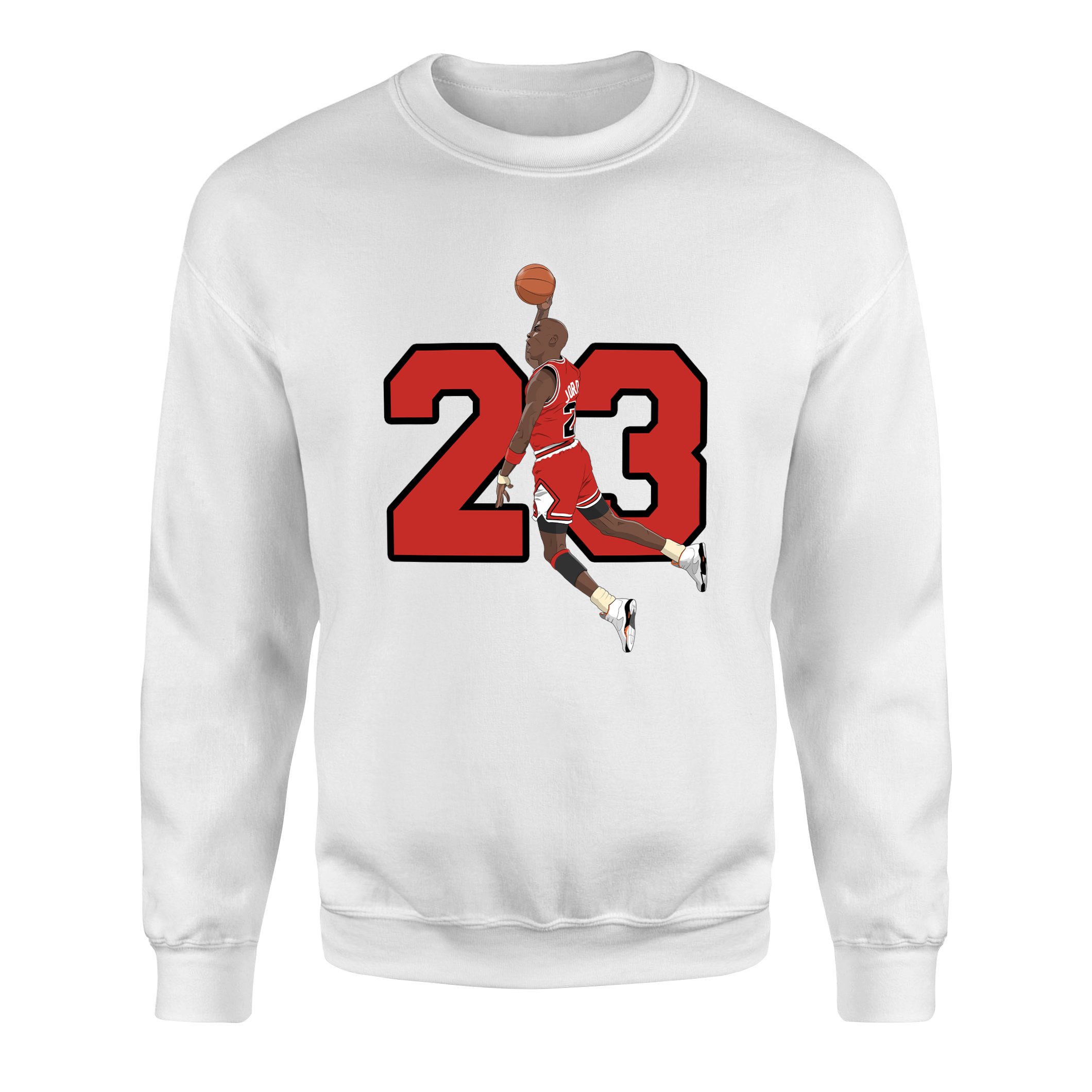 Michael “Air” Jordan Dunk Sweatshirt S - Beyaz