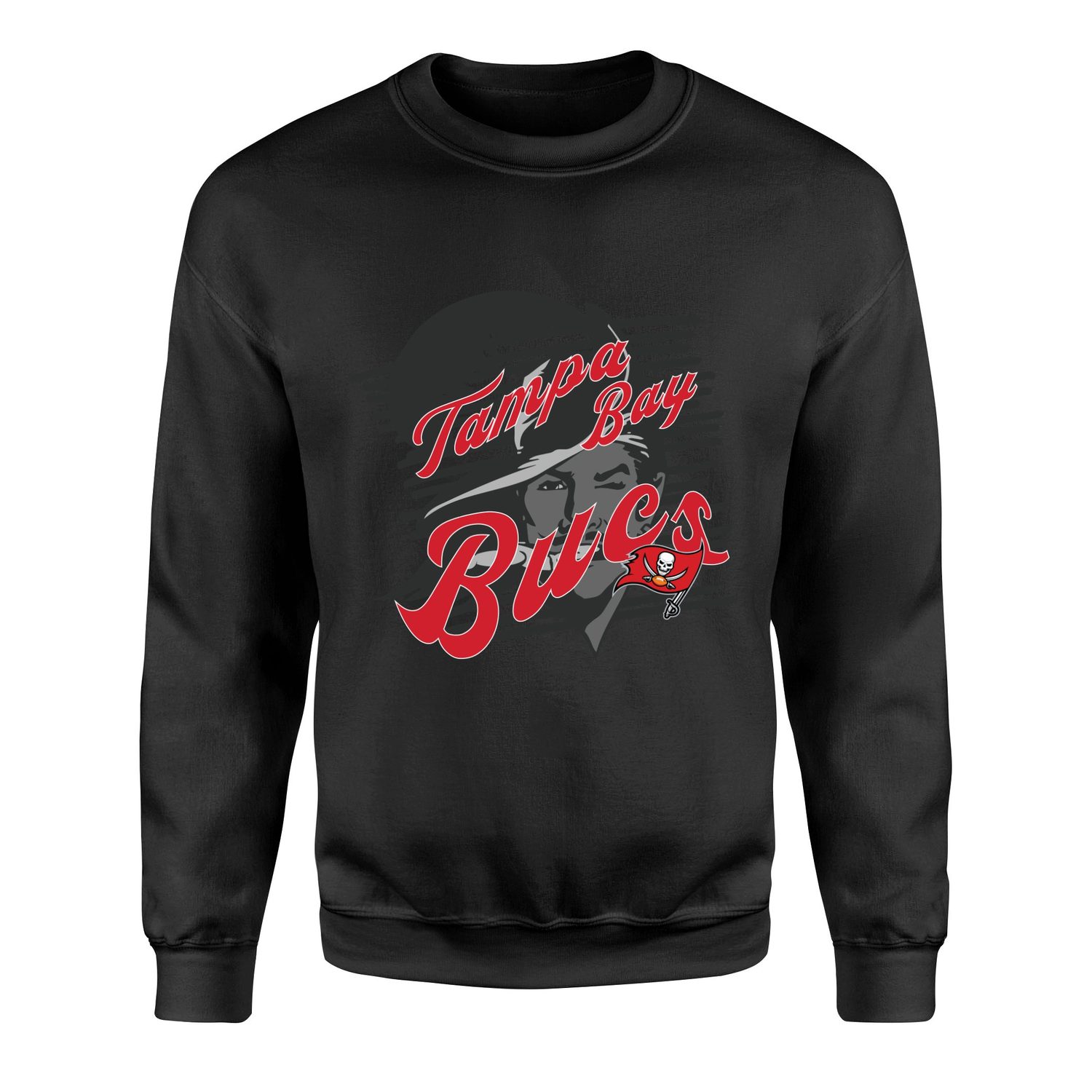 Tampa Bay Buccaneers Shipwreckers Sweatshirt M - Siyah