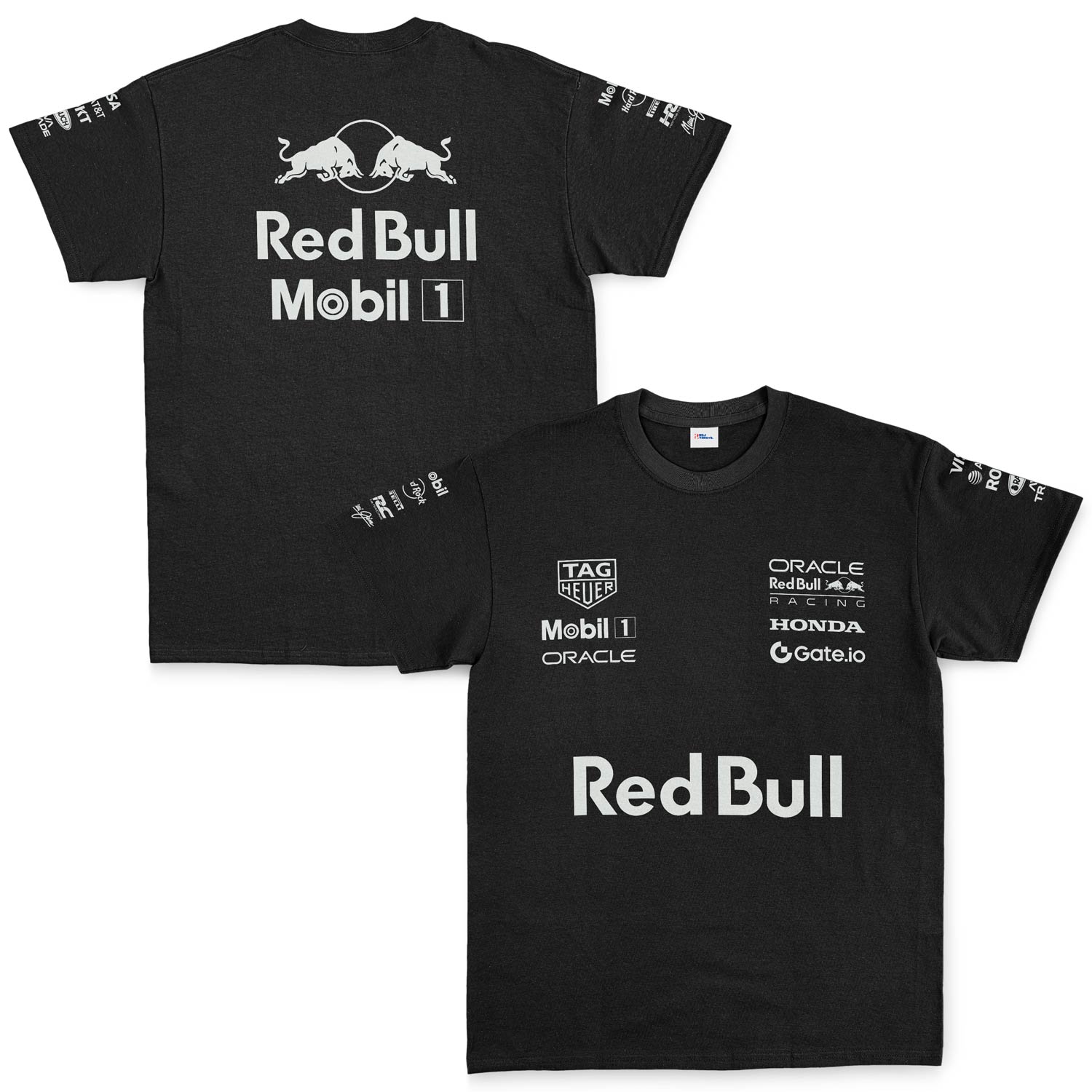 Oracle Red Bull Racing 25 SLVR Tişört M - Siyah