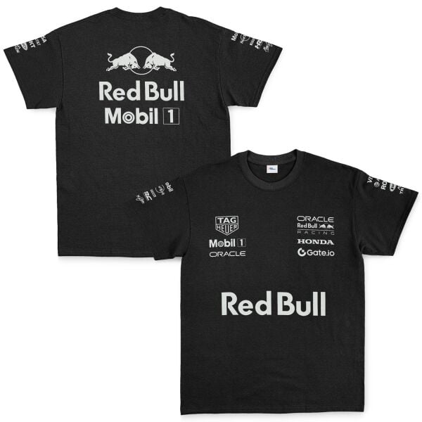 Oracle Red Bull Racing 25 SLVR Tişört M - Siyah