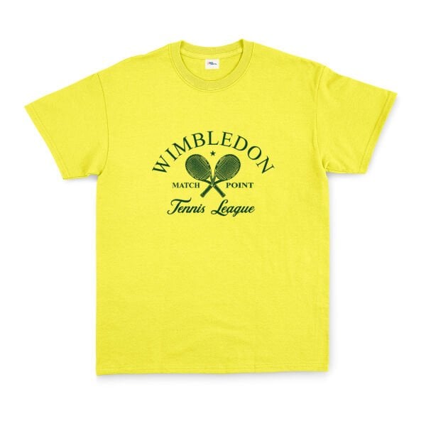 Wimbledon Match Point Tişört M - Sarı