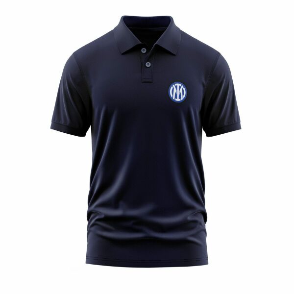 Inter Polo Tişört L - İndigo Mavisi