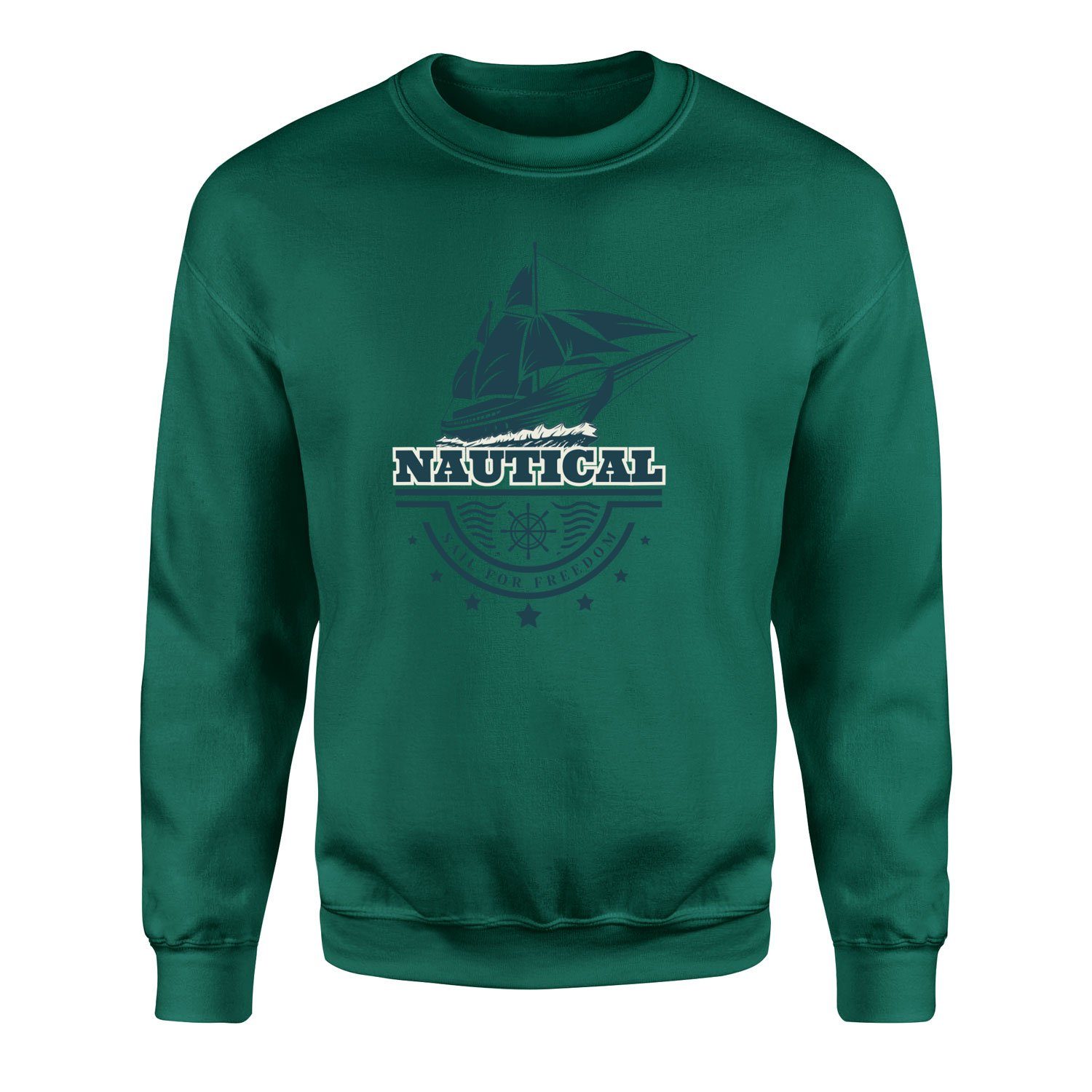 Sail for Freedom Sweatshirt XL - Nefti Yeşili