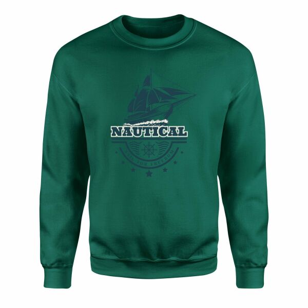 Sail for Freedom Sweatshirt XL - Nefti Yeşili