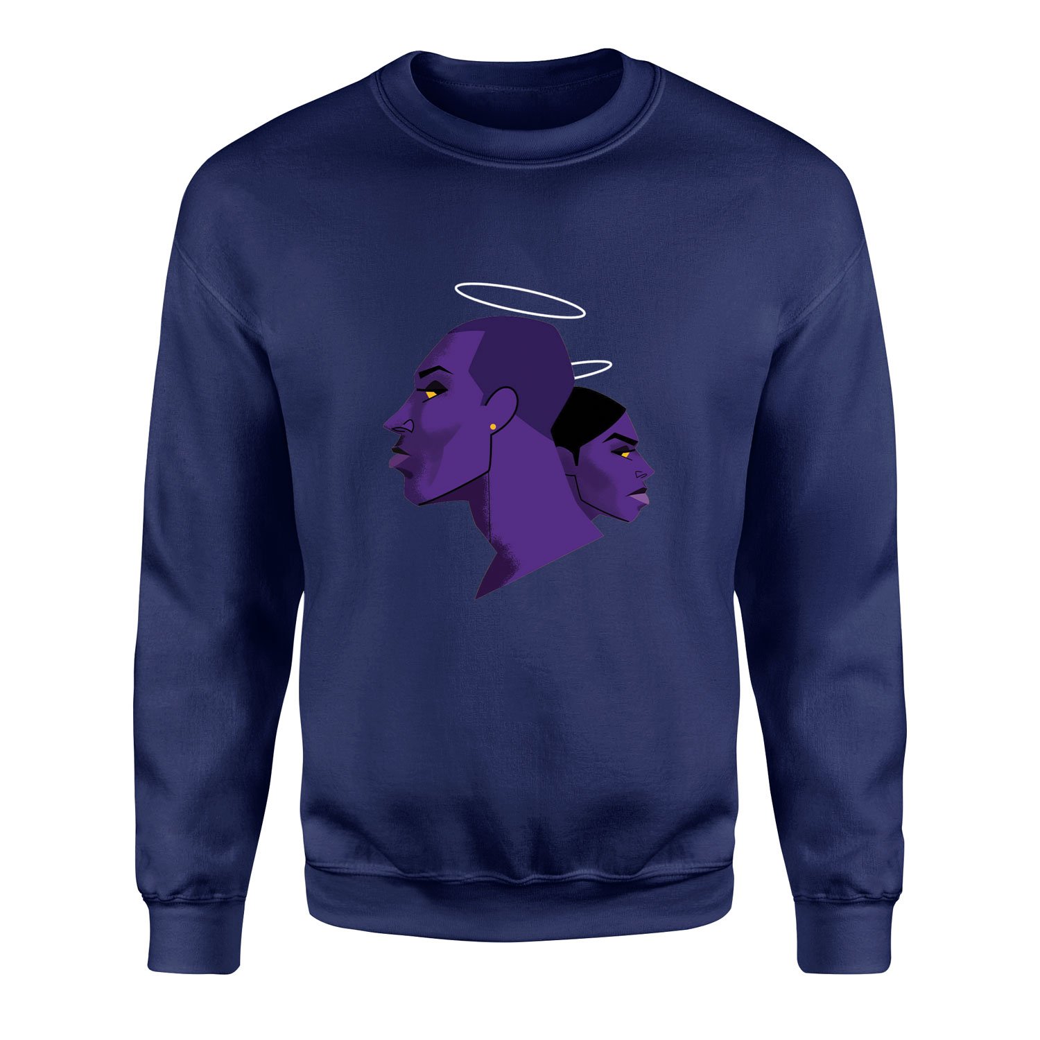 Kobe & Gigi Sweatshirt XXL - İndigo Mavisi