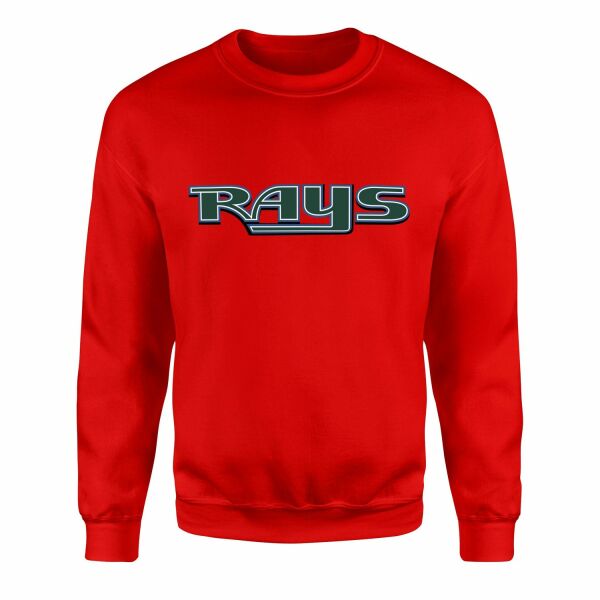 Rays Sweatshirt S - Kırmızı