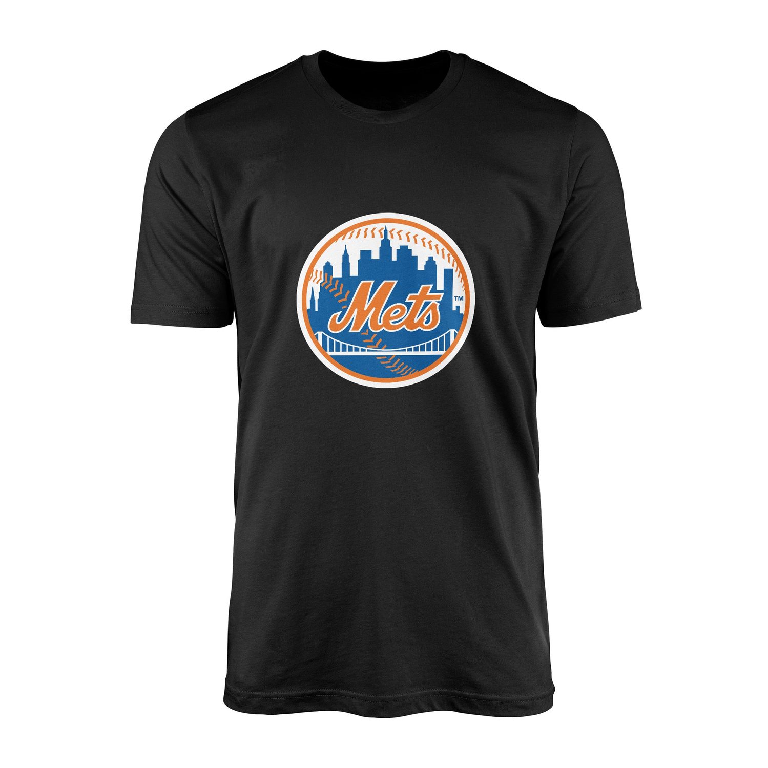 New York METS Baseball Tişört L - Siyah