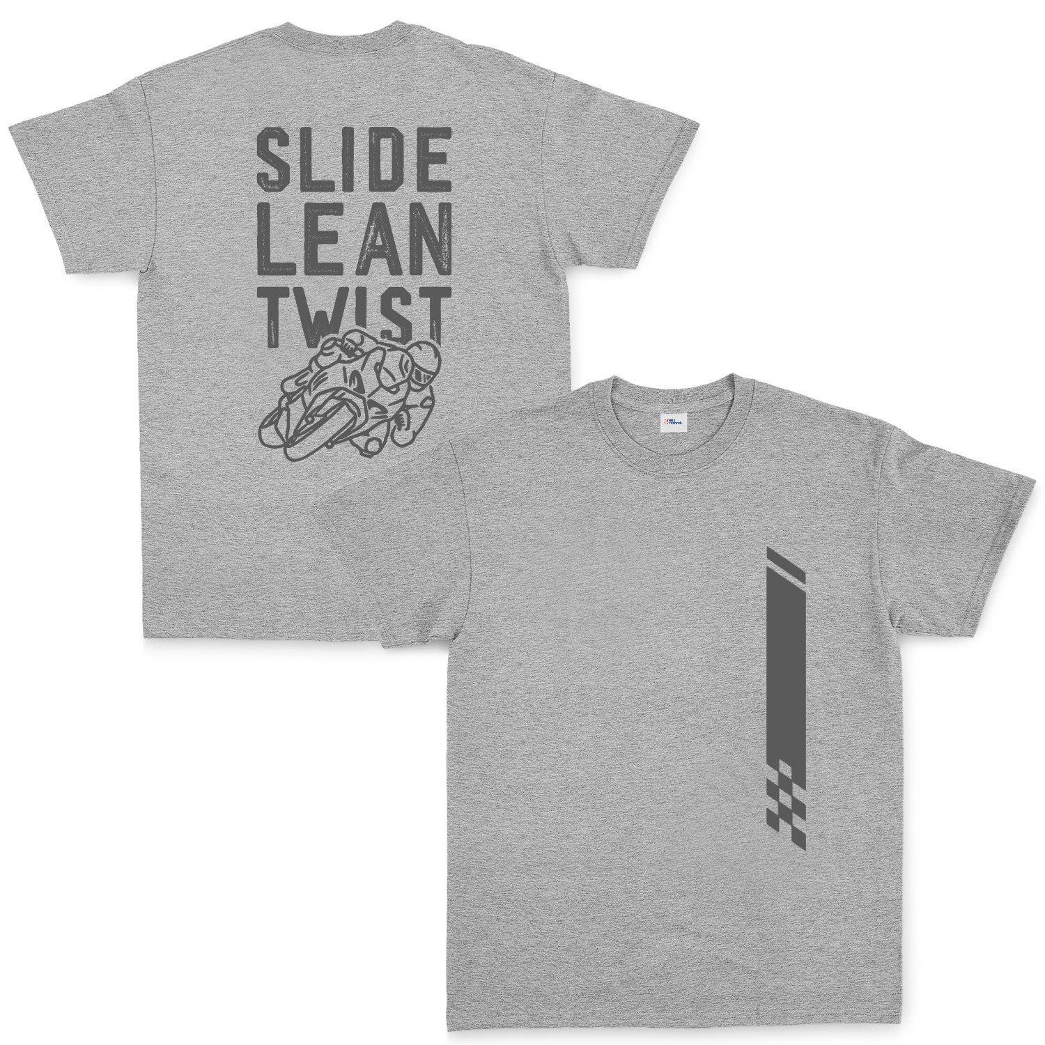 Slide, Lean, Twist GR Tişört S - Gri
