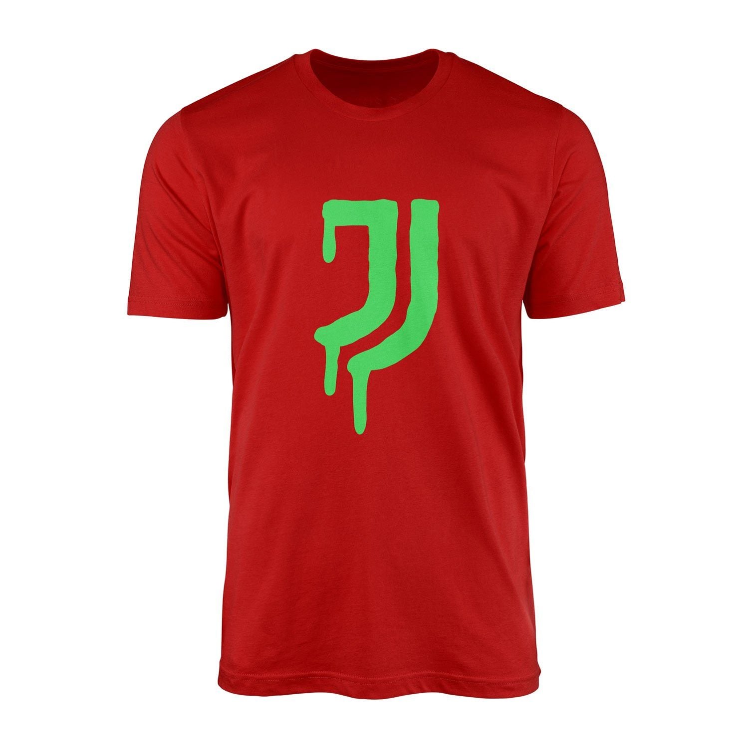 Juventus Acid Green Tişört XL - Kırmızı