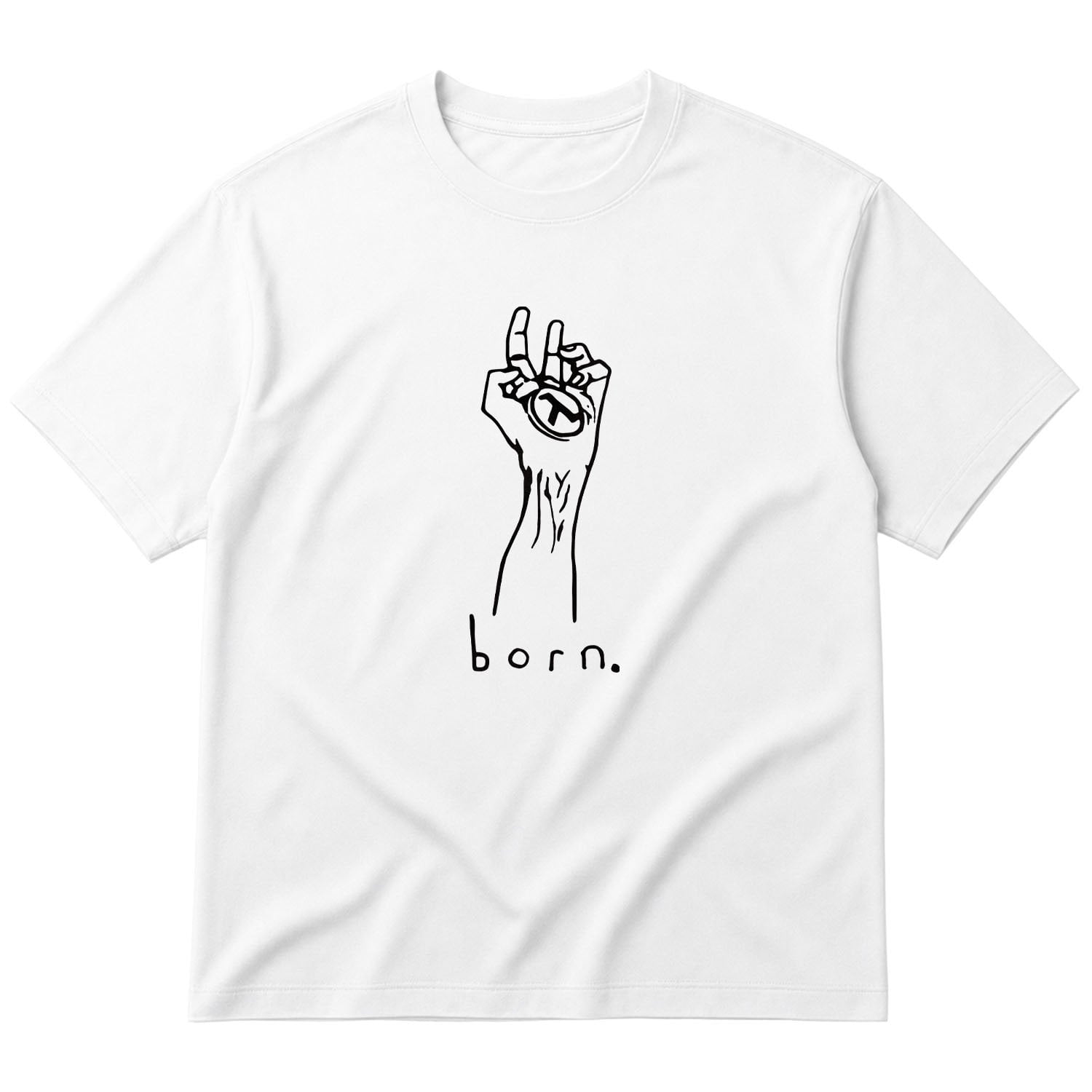 born. Oversize Tişört