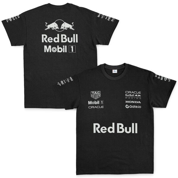 Oracle Red Bull Racing 25 SLVR Tişört XL - Siyah