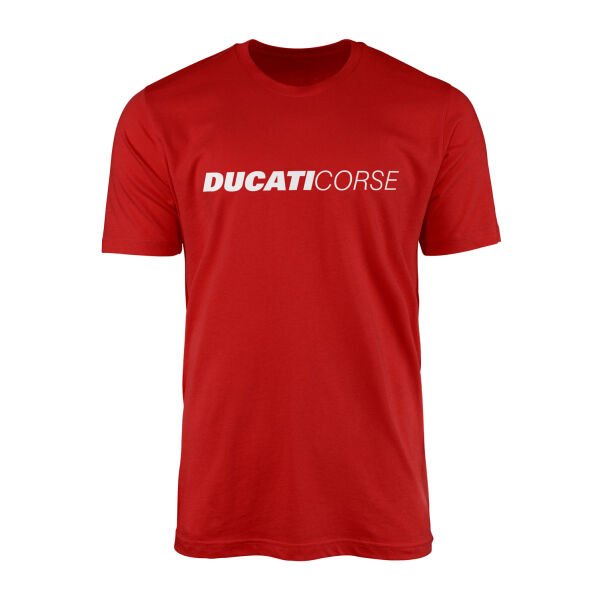 Ducati Corse Tişört XXL - Kırmızı