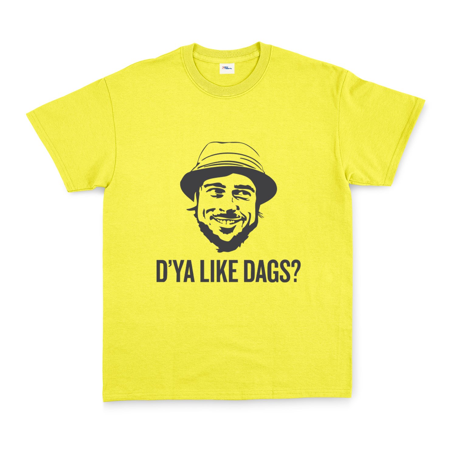 D’ya Like Dags? Snatch Tişört S - Sarı