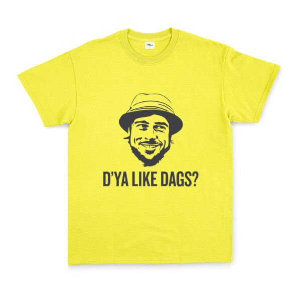 D’ya Like Dags? Snatch Tişört S - Sarı