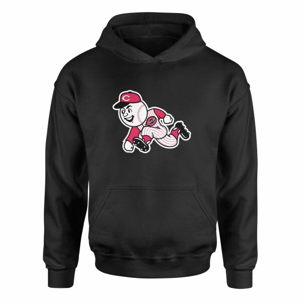 Mr. Red | Cincinnati Reds Hoodie M - Siyah